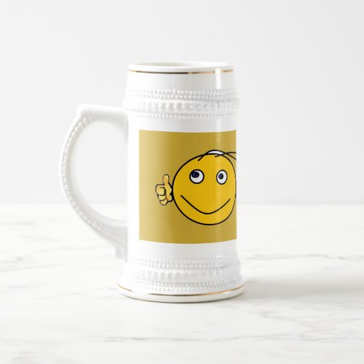 Sage diese Tasse! Bierglas (Links)