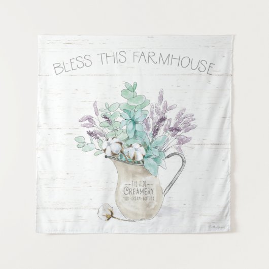 Sage diesem Bauernhof Wandteppich (Vorderseite (Horizontal))