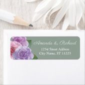 Sage Dusty Pink Lila Elegante Blumenhochzeit (Insitu)