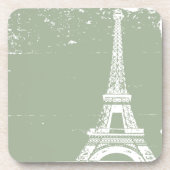 Sage Eiffel Tower Cork Untersetzer (Vorderseite)