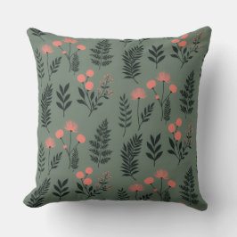 Sage Fern Throw Kissen