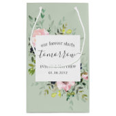 Sage Floral Forever startet die morgige Probe Kleine Geschenktüte (Rückseite)