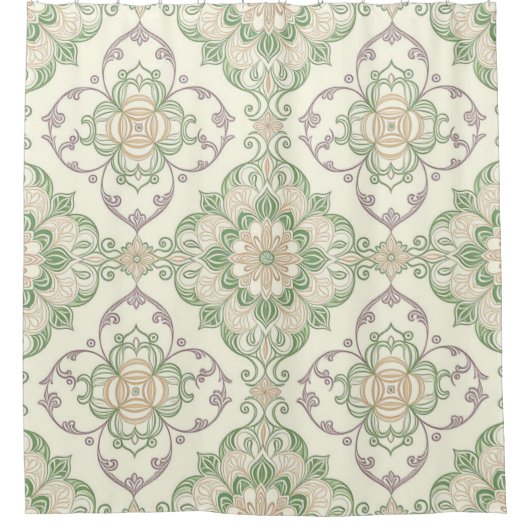 Sage Folklore Duschvorhang (Vorderseite)