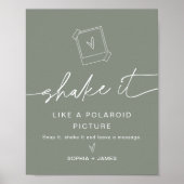 SAGE Foto Guest Book Sign Poster (Vorne)