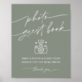 SAGE Foto Guest Book Sign Poster (Vorne)