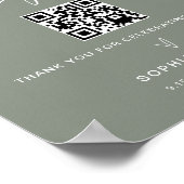 SAGE Future Fund Venmo Sign Poster (Ecke)