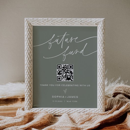SAGE Future Fund Venmo Sign Poster