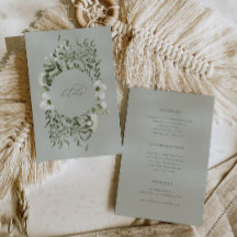 Sage Garden Wedding Info Details Eintrittskarte