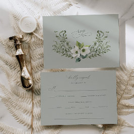 Sage Garden Wedding UAWG Response-Abschlusskarte Einladung