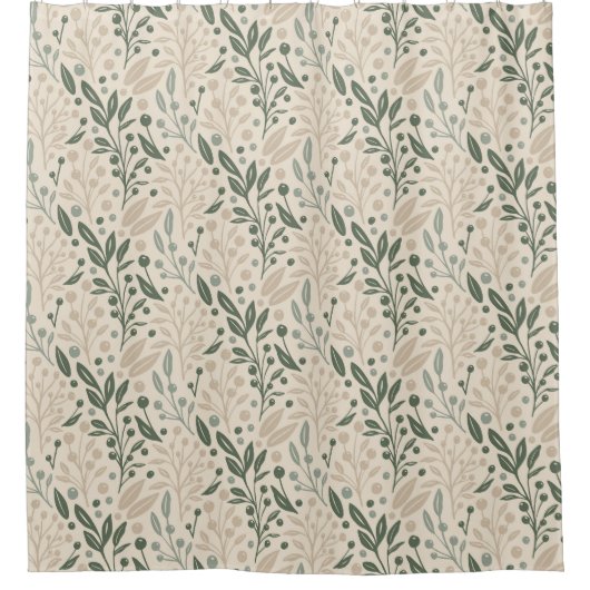 Sage Garten Duschvorhang (Vorderseite)