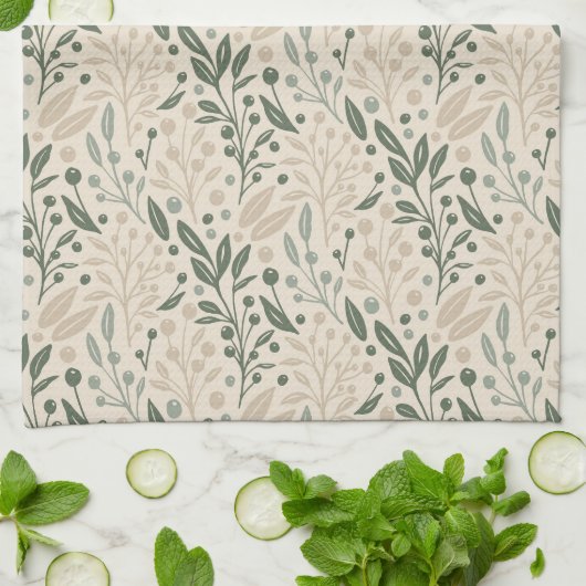 Sage Garten Geschirrtuch (Gefaltet)