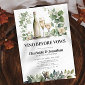 Sage & Gold Elegante Grüne Paare Dusche Einladung