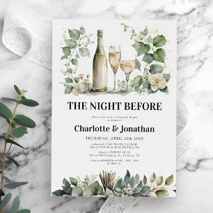 Sage & Gold Elegante Probe Einladung