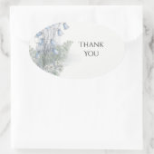 Sage Gold Leaf Danke Aufkleber (Tasche)