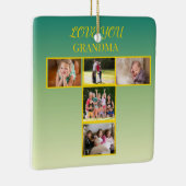 Sage Gold T-Collage Ornament Design (Rechts)