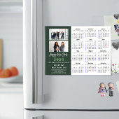 Sage Green 2026 Kalender Moderne Wirtschaft Magnet