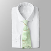 Sage green agate neck tie krawatte (Gebunden)