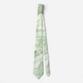 Sage green agate neck tie krawatte (Vorderseite)