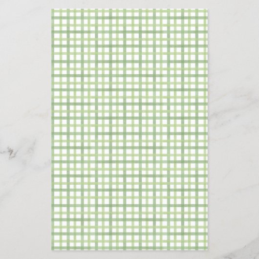 Sage Green Baby Shower Bingo Game Card Flyer (Hinten)