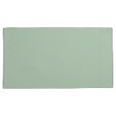 Sage Green Bedding Pillowcases – Soft Green Matchi Kissenbezug (Vorderseite-Rechts)