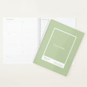 Sage Green Block Quote Large Planner Planer (Anzeige)