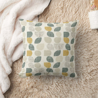 Sage Green Boho Abstrakt Kissen