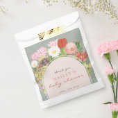 Sage Green Boho Bloom Cactus Baby Shower Geschenktütchen (Versiegelt)