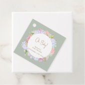 Sage Green Boho Cactus Desert Oh Baby Dusche Geschenkanhänger (Beispiel)