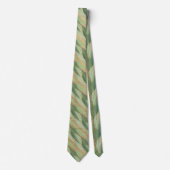 SAGE GREEN BOTANICAL EUCALYPTUS GOLD KRAWATTE (Vorderseite)