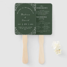 Sage Green | Botanische Wildblumen mit weißem Sket