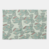 Sage Green Bows Geschirrtuch (Horizontal)
