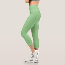 Sage Green Capri Leggings