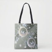 Sage Green Celestial Moon (2) Tasche (Vorderseite)