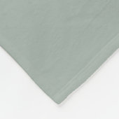 Sage Green Christmas Tree Fleecedecke (Ecke)