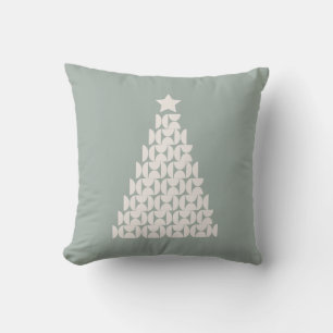 Sage Green Christmas Tree Kissen