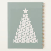 Sage Green Christmas Tree Planer (Rückseite)