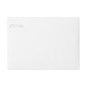 Sage Green Classic Rücksendeadresse Envelope (Vorderseite)