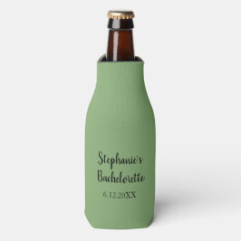 Sage Green Classy Wedding Bachelorette Gefallen Ge Flaschenkühler