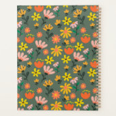 Sage Green cool Funky Girly Trendy Planer (Rückseite)
