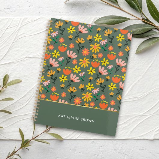 Sage Green cooler Funky Mädchen-Trend Planer