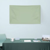 Sage Green Custom Brand Banner (Messeveranstaltung)