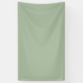 Sage Green Custom Brand Banner (Vertikal)
