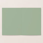 Sage Green Custom Brand Folienkarte (Innenseite)