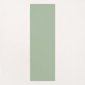 Sage Green Custom Brand Yogamatte (Vorderseite)