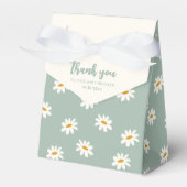 Sage Green Daisy Pattern Geschenkschachtel (Vorderseite)