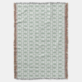 Sage Green Damask Decke