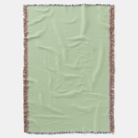 Sage Green Decke (Vorderseite Vertikal)