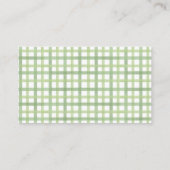 Sage Green Diaper Raffle Card | Baby Shower Insert (Rückseite)