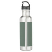Sage Green Edelstahlflasche (Rückseite)