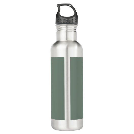 Sage Green Edelstahlflasche (Rückseite)
